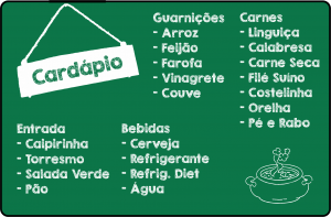 cardapio