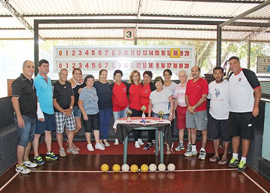 Campeonato Interno de Bochas “Sintético Feminino” – Premiação