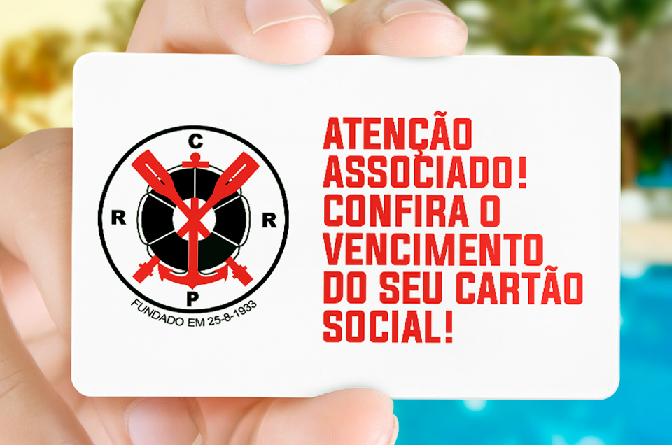 Renove seu cartão social!