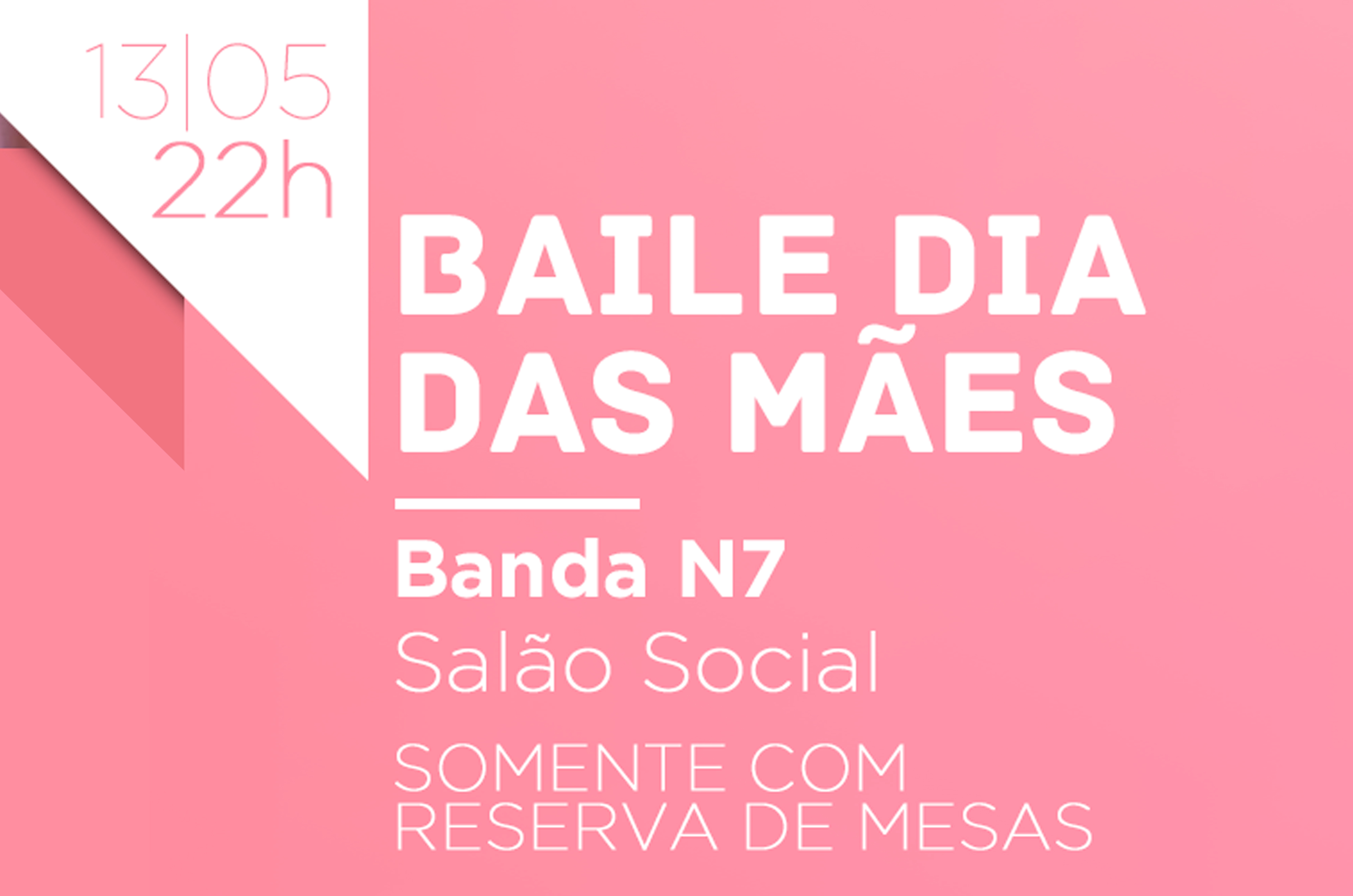 Baile Dia das Mães – 13/05