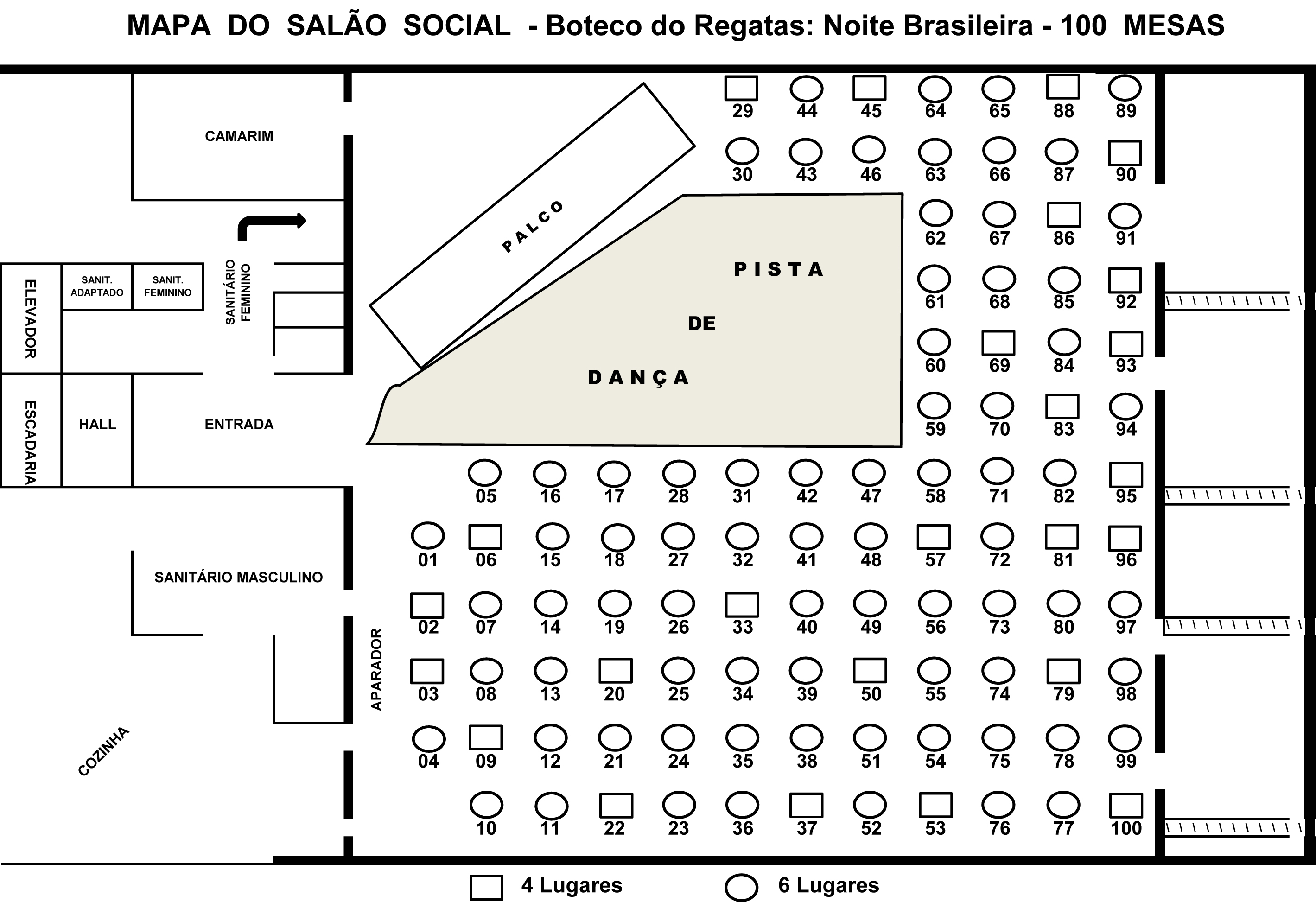 Boteco do Regatas: Noite Brasileira – 22/07