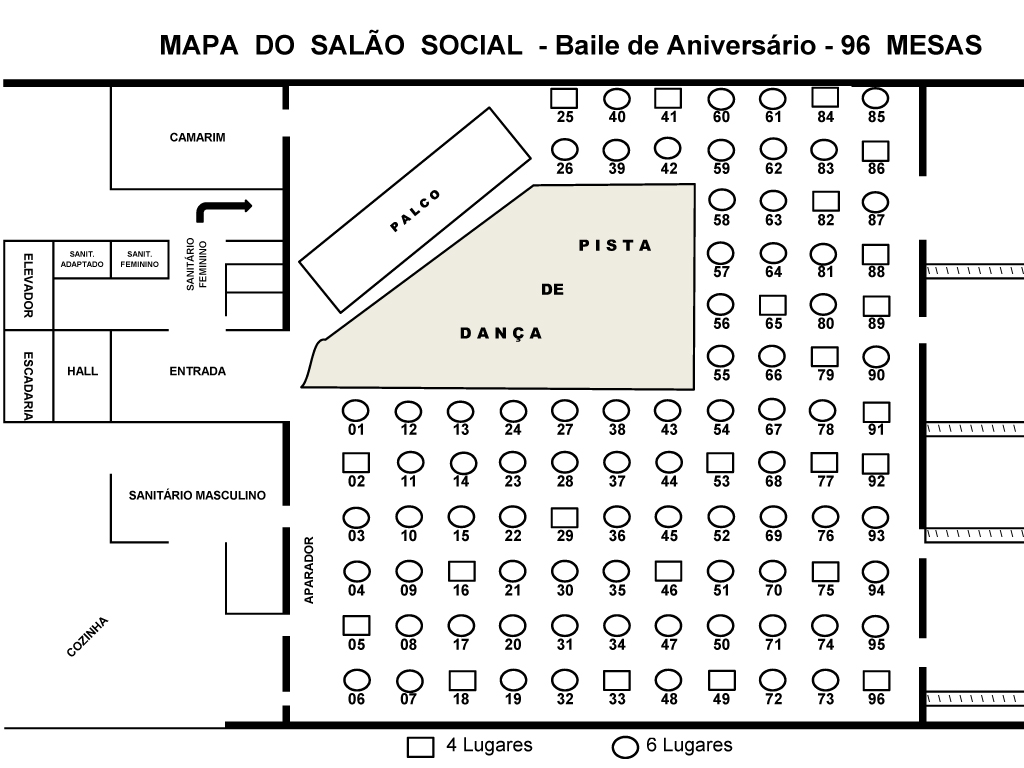 Baile de Aniversário 84 anos – 19/08