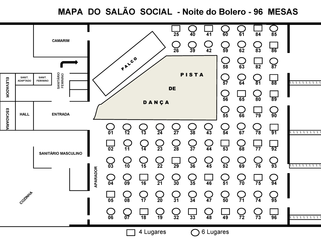 Noite do Bolero no Regatas – 23/09