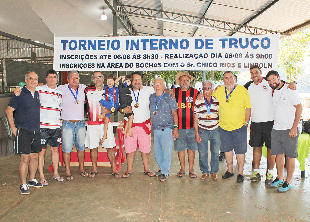 Premiação do Torneio Interno de Truco