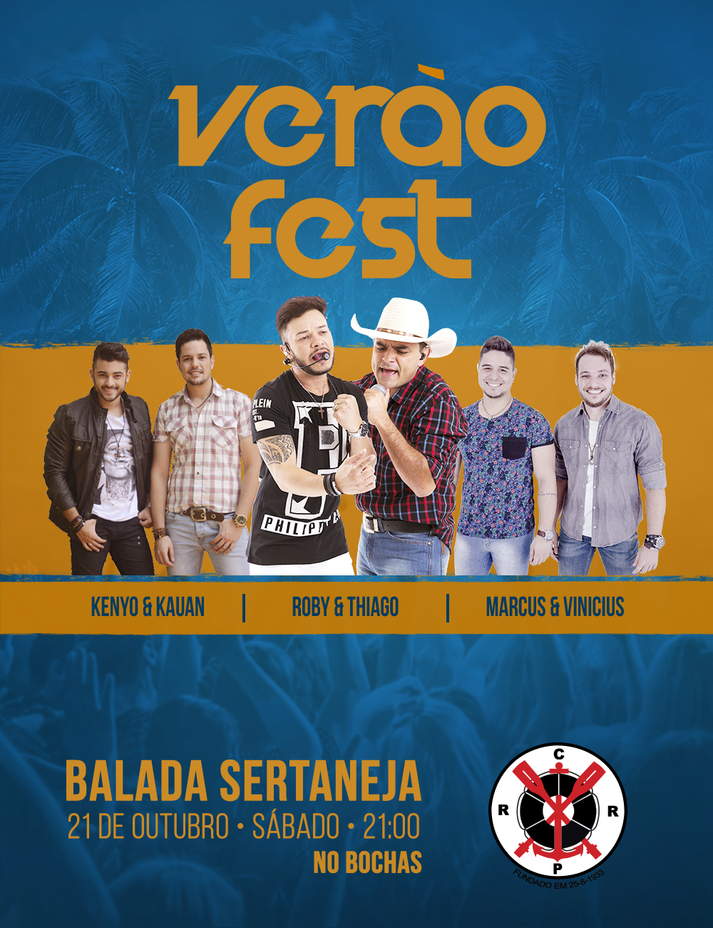 VERÃO FEST: Balada Sertaneja – 21/10