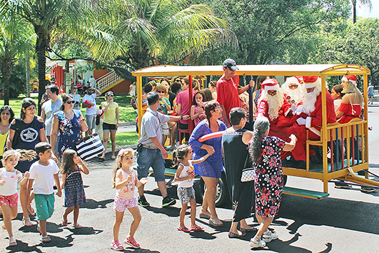 Chegada do Papai Noel 2017