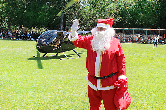 Chegada do Papai Noel 2017