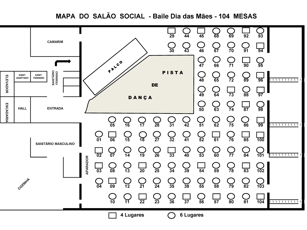 Baile Dia das Mães – 12/05