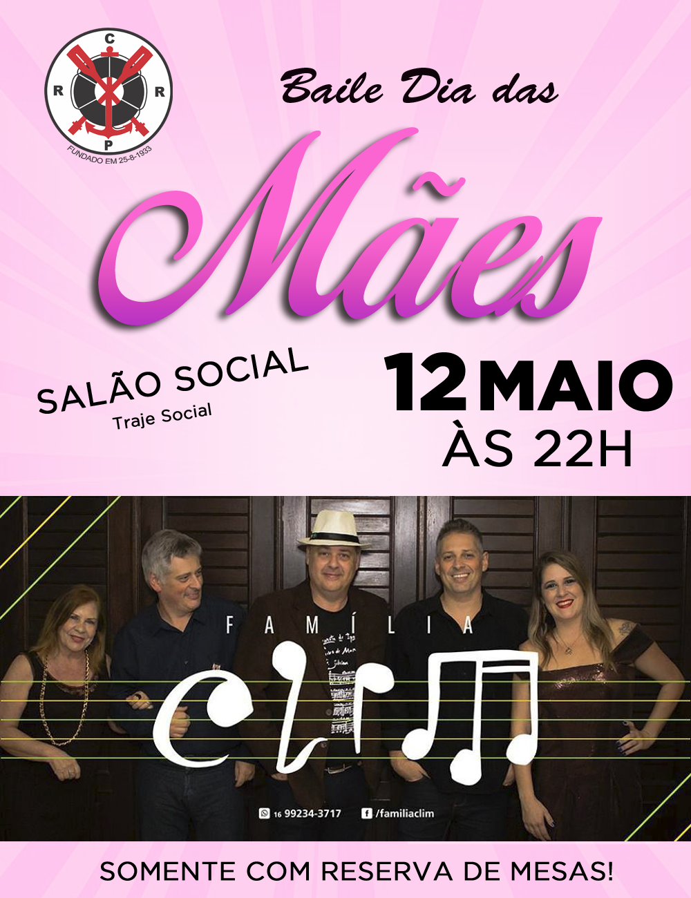 Baile Dia das Mães – 12/05