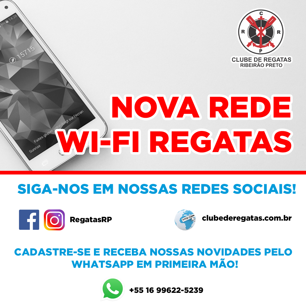 Nova Rede WI-FI Regatas