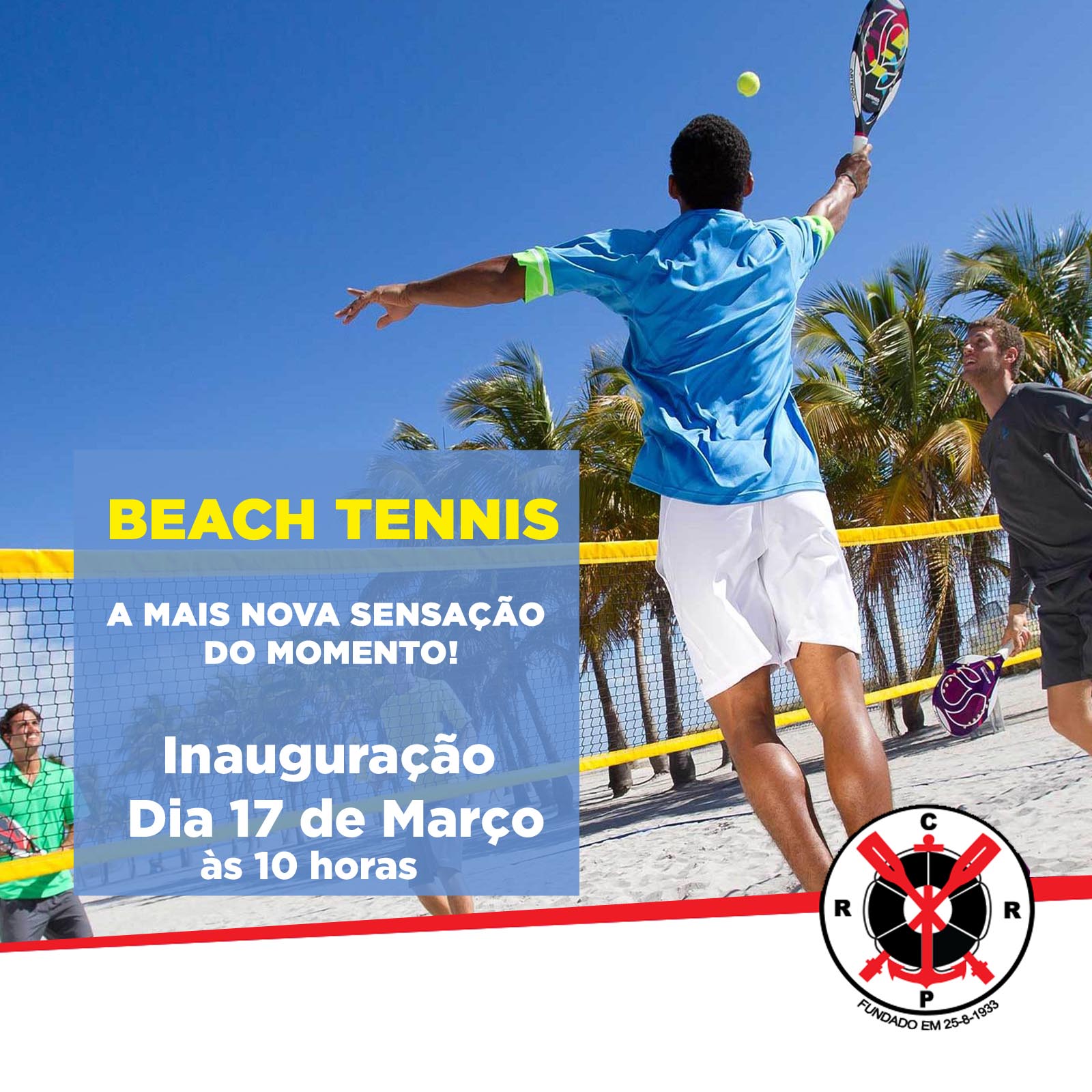 Inauguração  do Beach Tennis