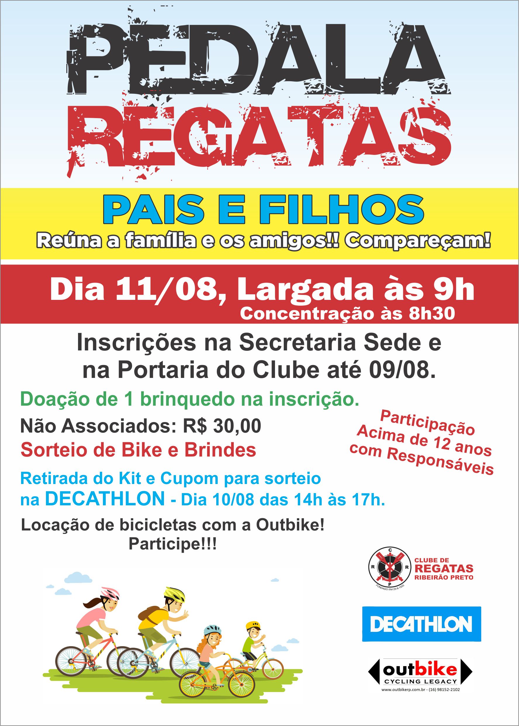 Pedala Regatas Pais e Filhos