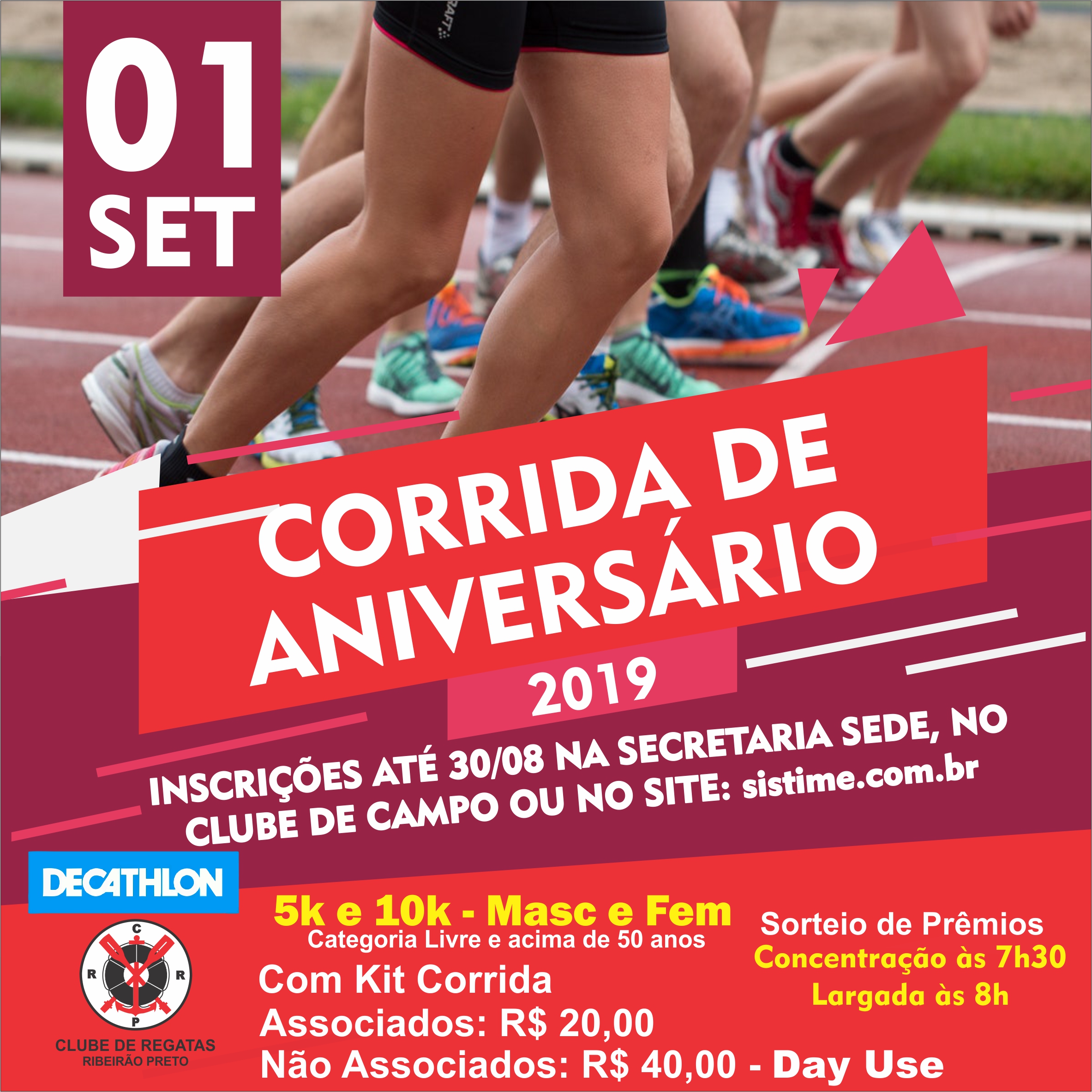 Corrida de Aniversário – 01/09