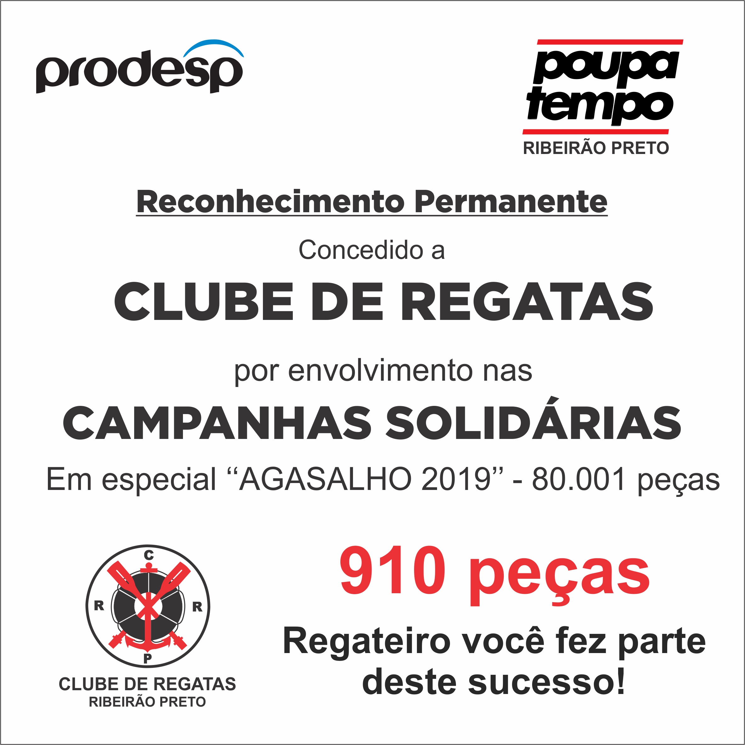 Grande Sucesso na Campanha do Agasalho 2019