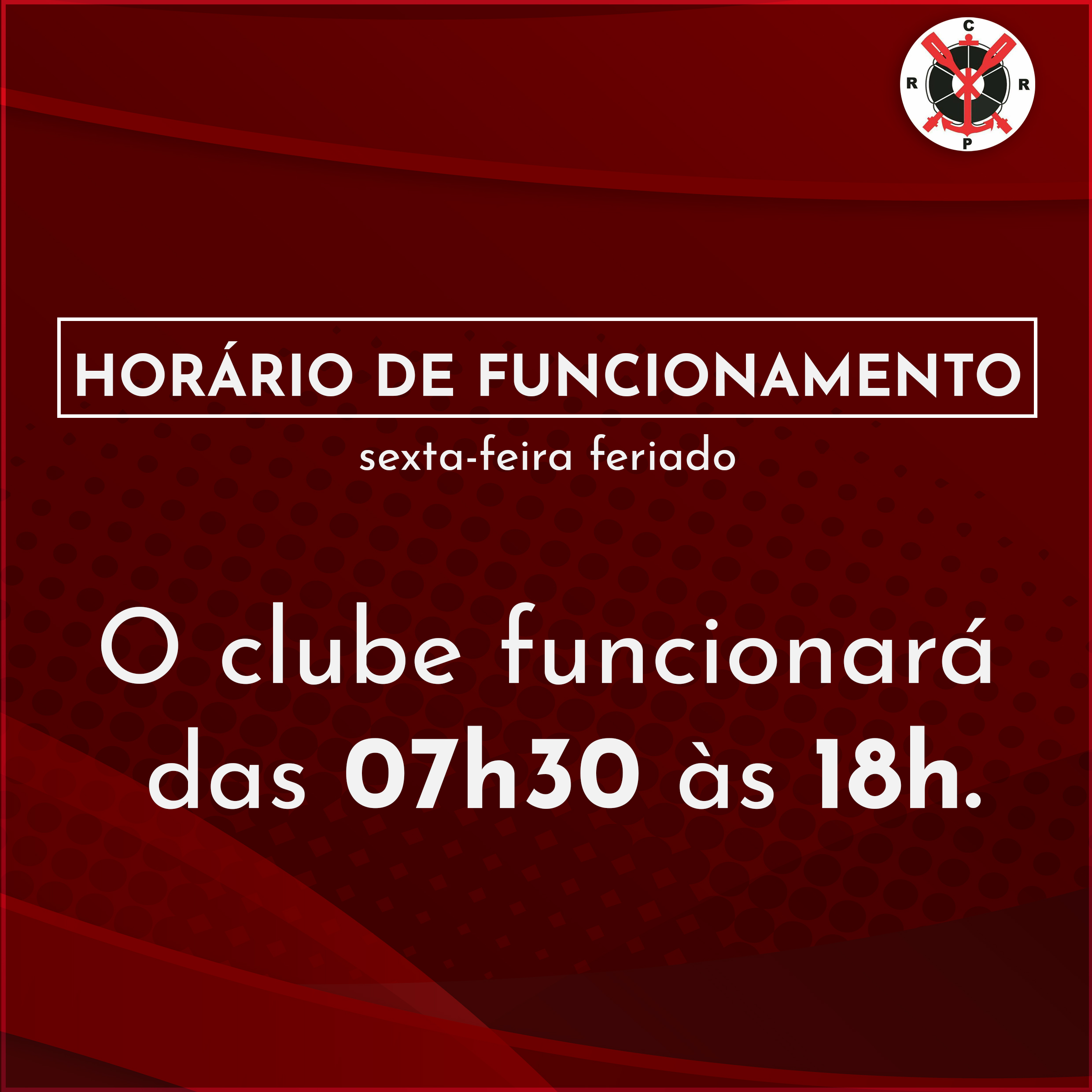 Comunicado Horário de Funcionamento – 15/11