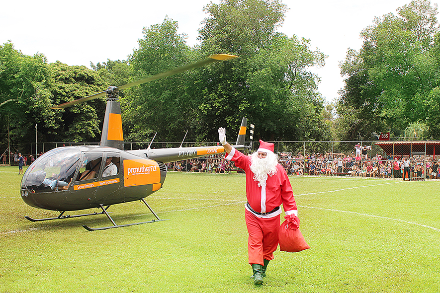 Chegada do Papai Noel no Regatas 2019