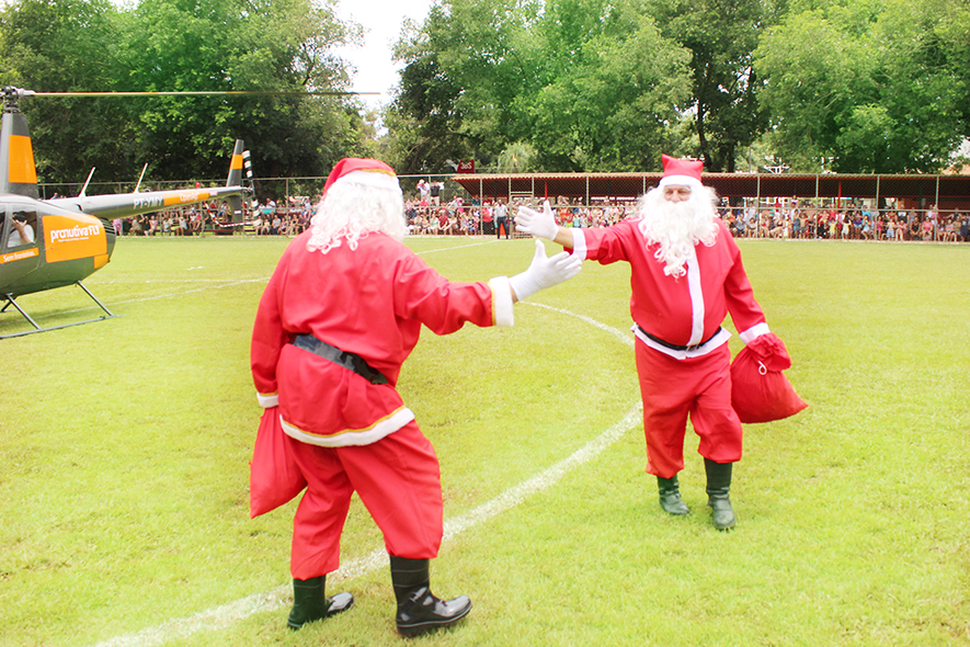 Chegada do Papai Noel no Regatas 2019