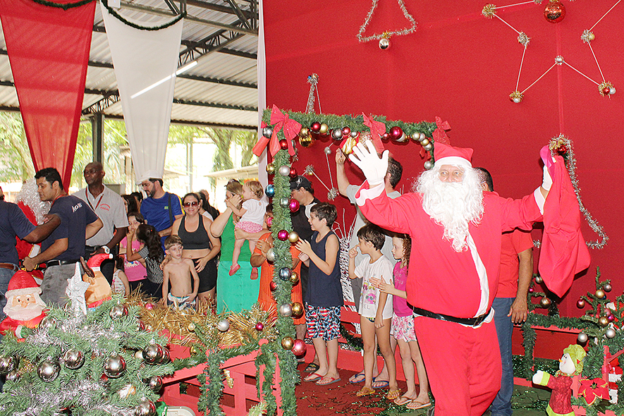 Chegada do Papai Noel no Regatas 2019