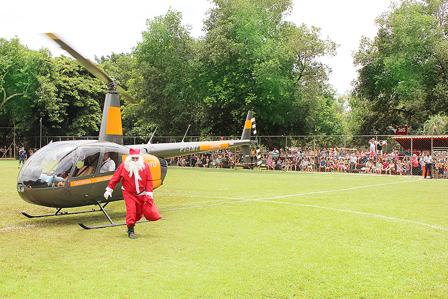 Chegada do Papai Noel no Regatas 2019