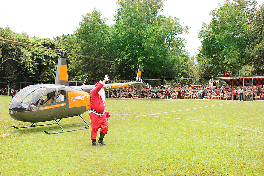 Chegada do Papai Noel no Regatas 2019