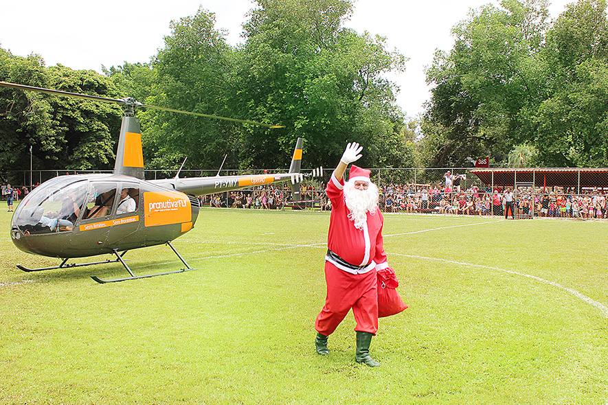 Chegada do Papai Noel no Regatas 2019