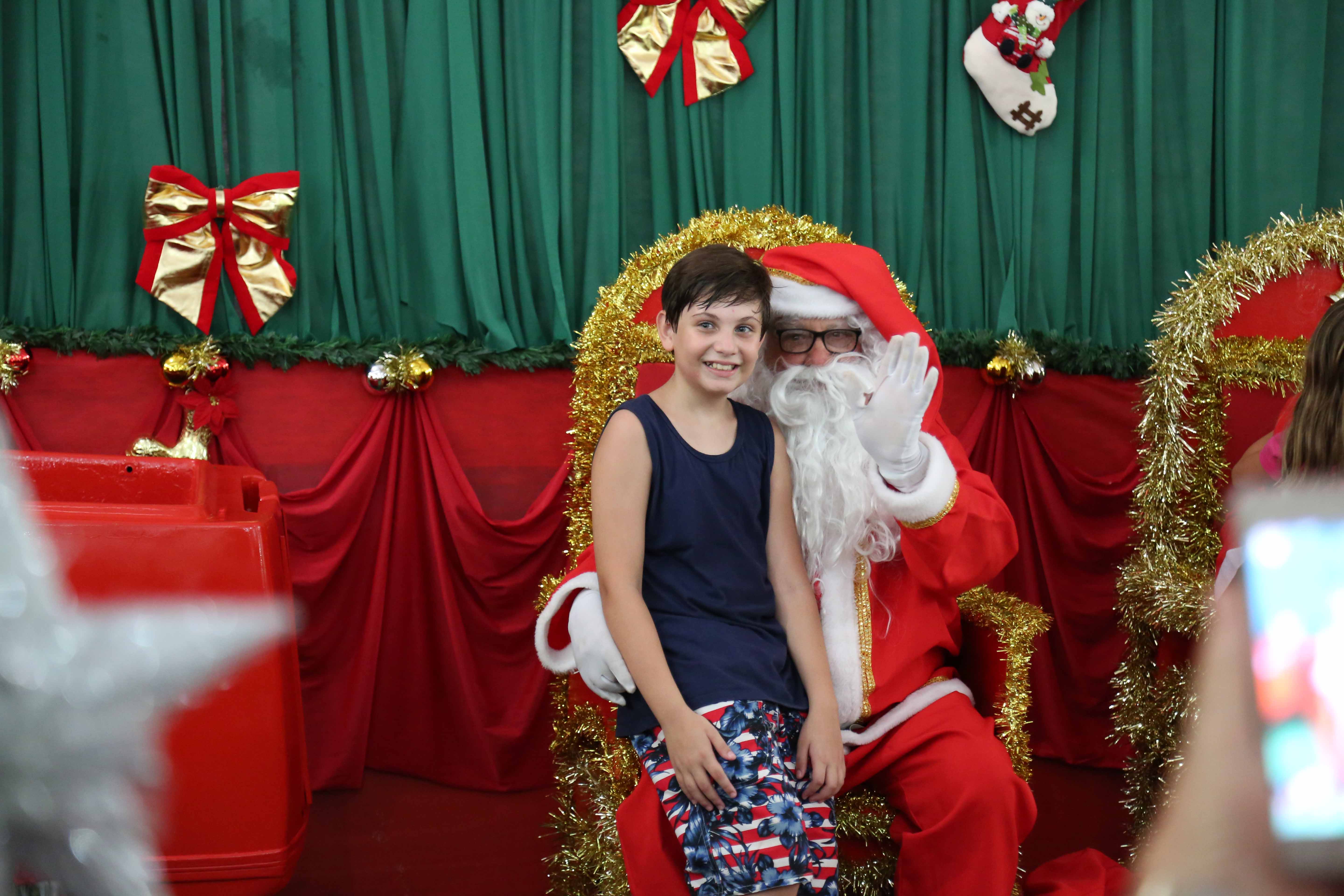 Chegada do Papai Noel no Regatas 2019