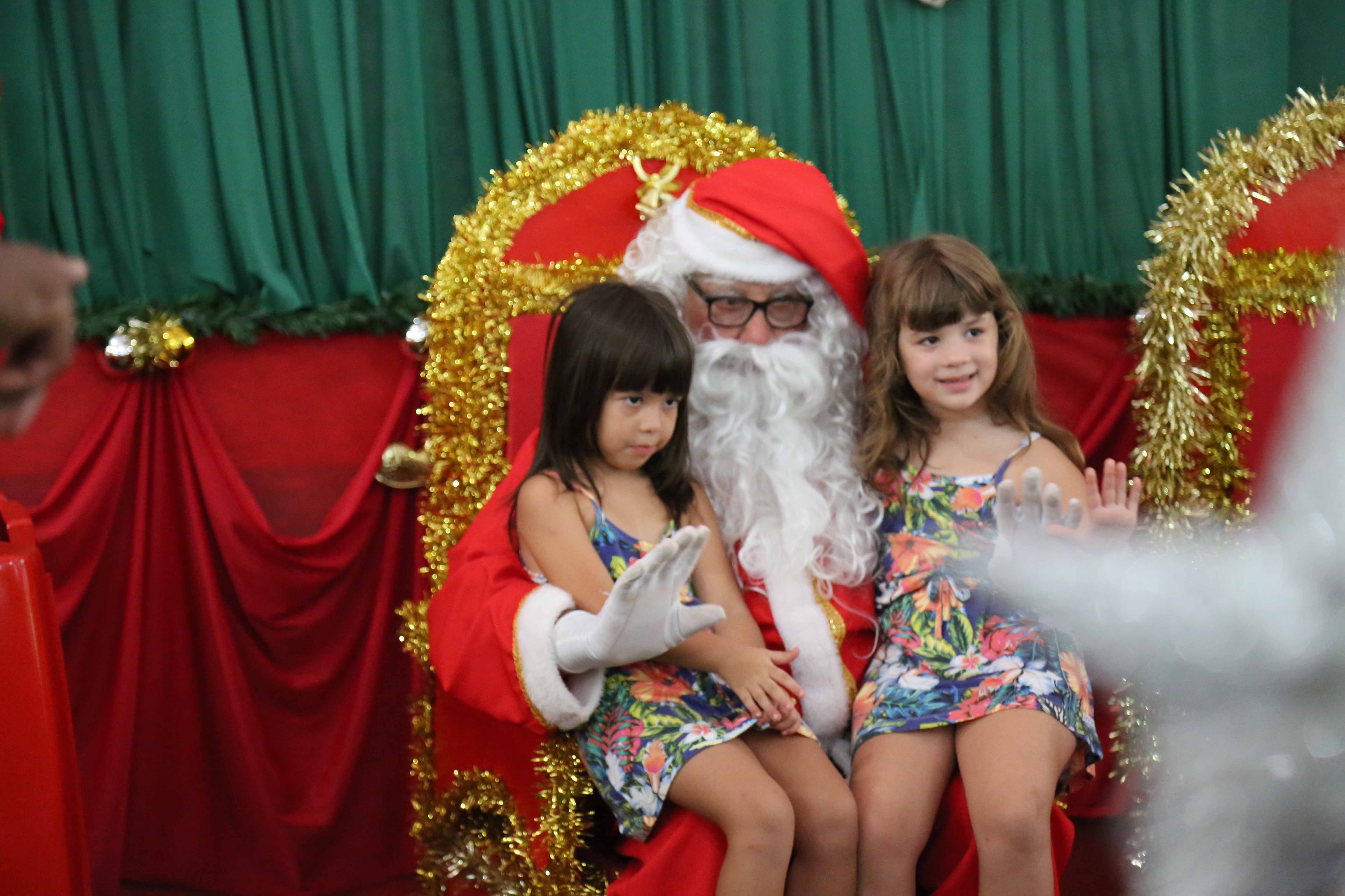 Chegada do Papai Noel no Regatas 2019