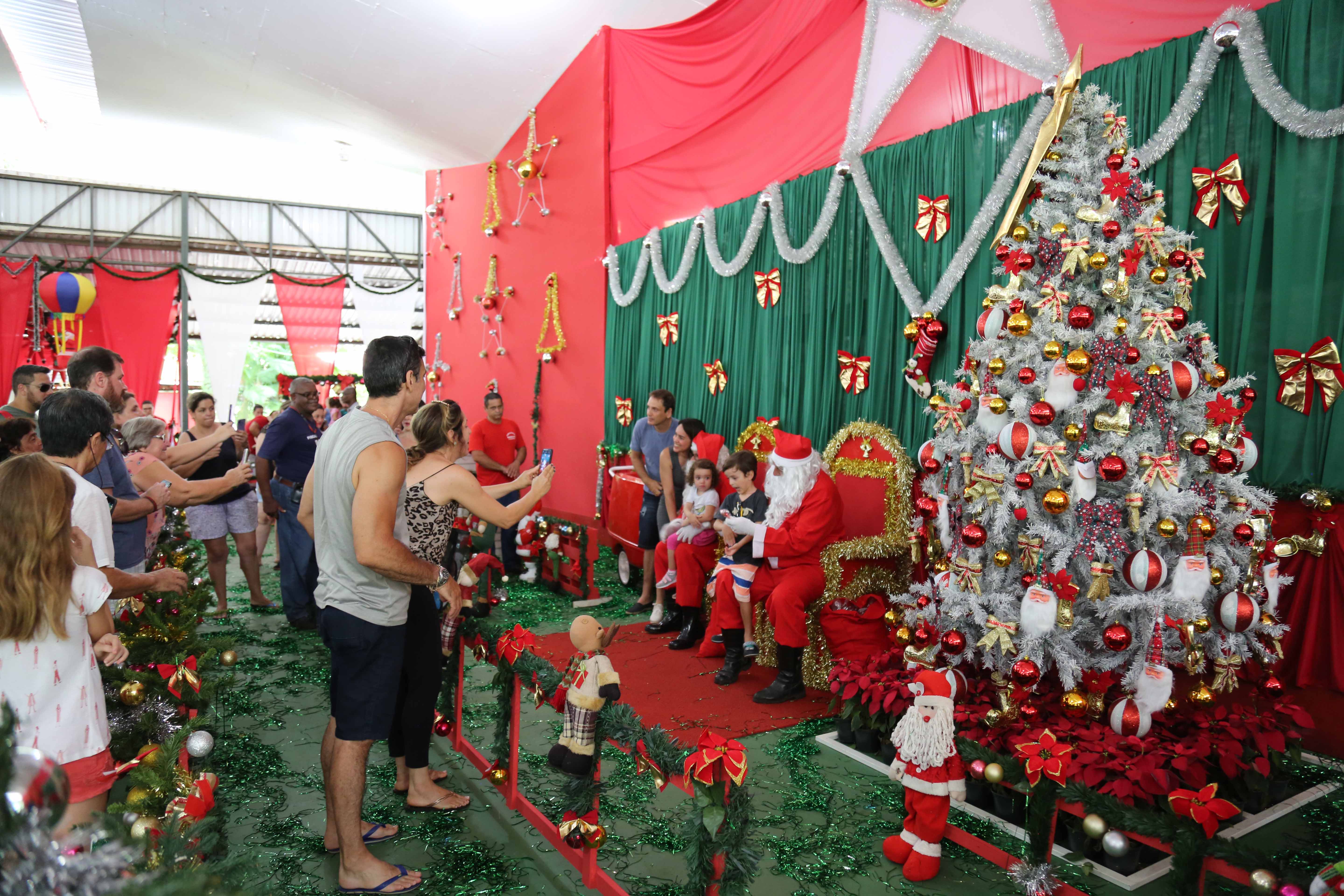 Chegada do Papai Noel no Regatas 2019