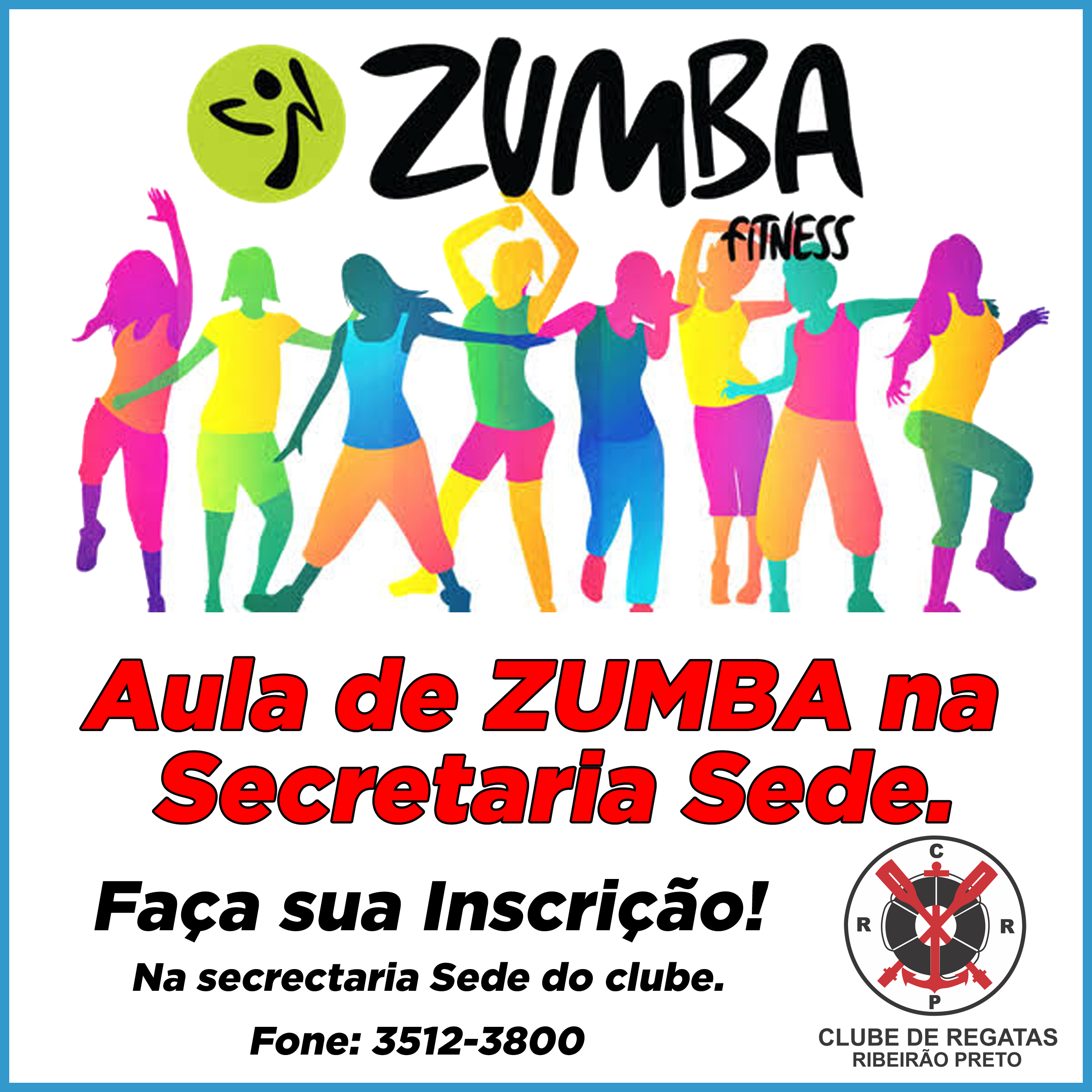 Ainda há vagas: venha participar das aulas de Zumba