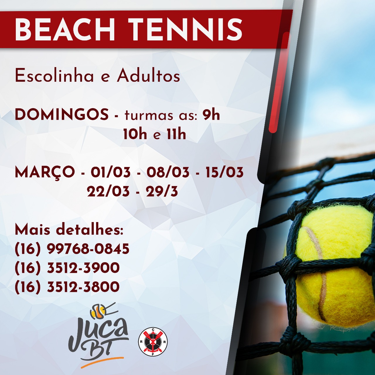 Aula de Beach Tennis