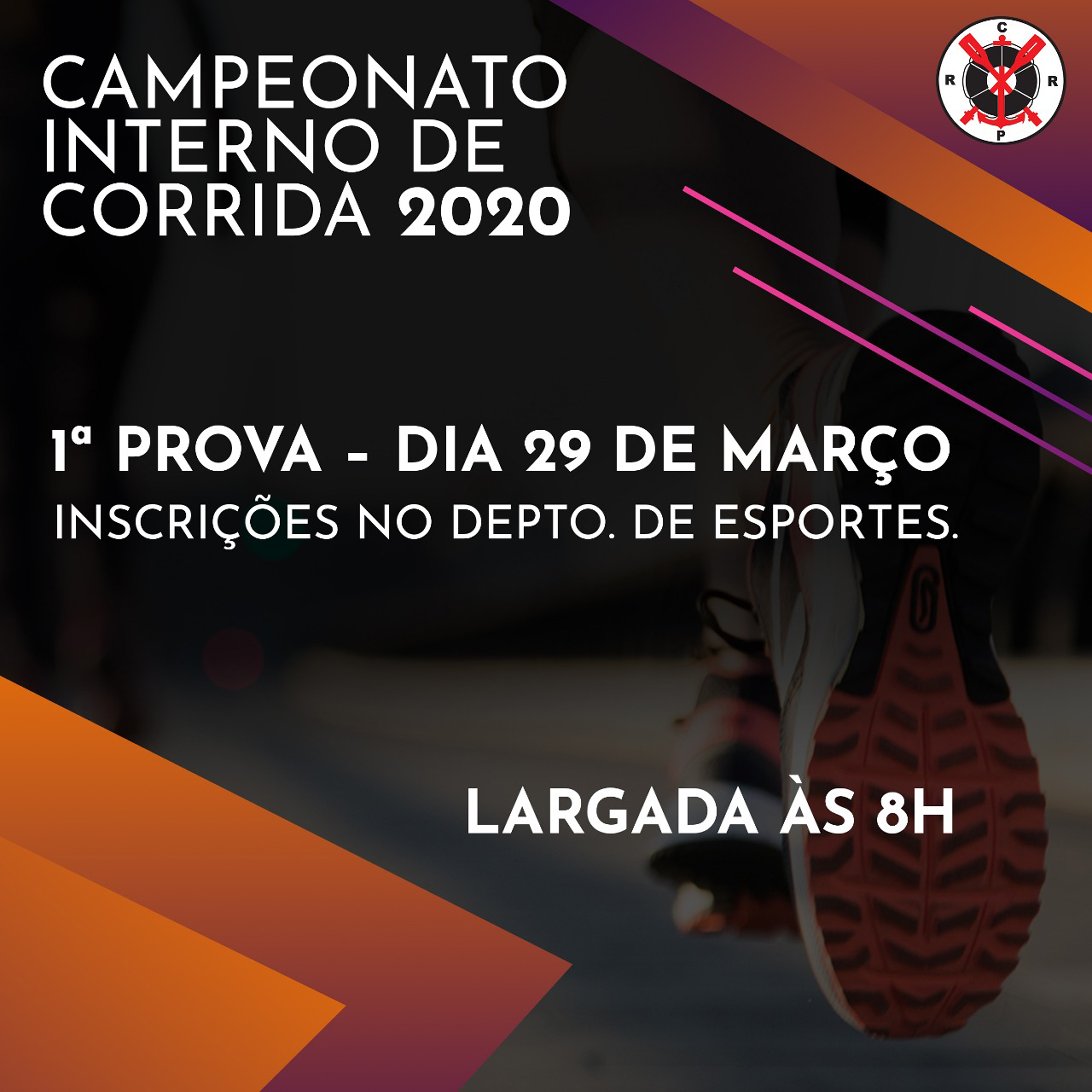 Corrida – 1ª PROVA – CANCELADO