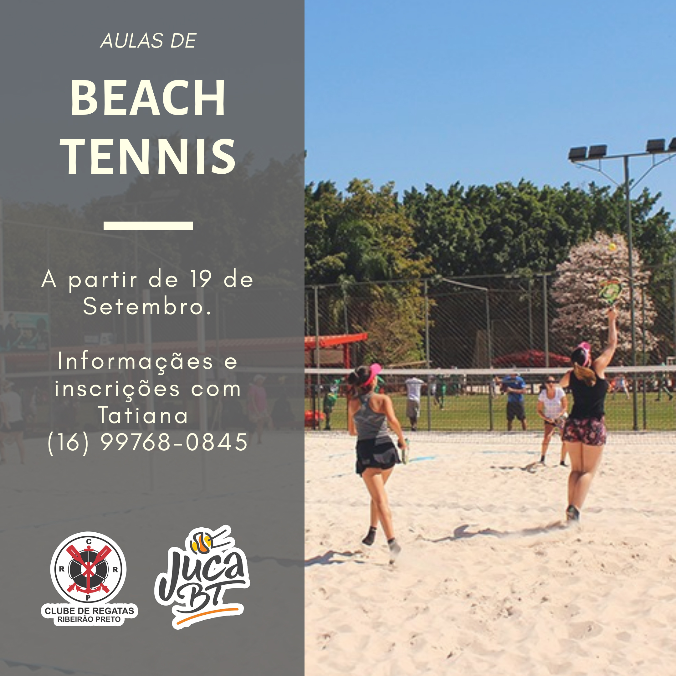 Aulas de Beach Tennis