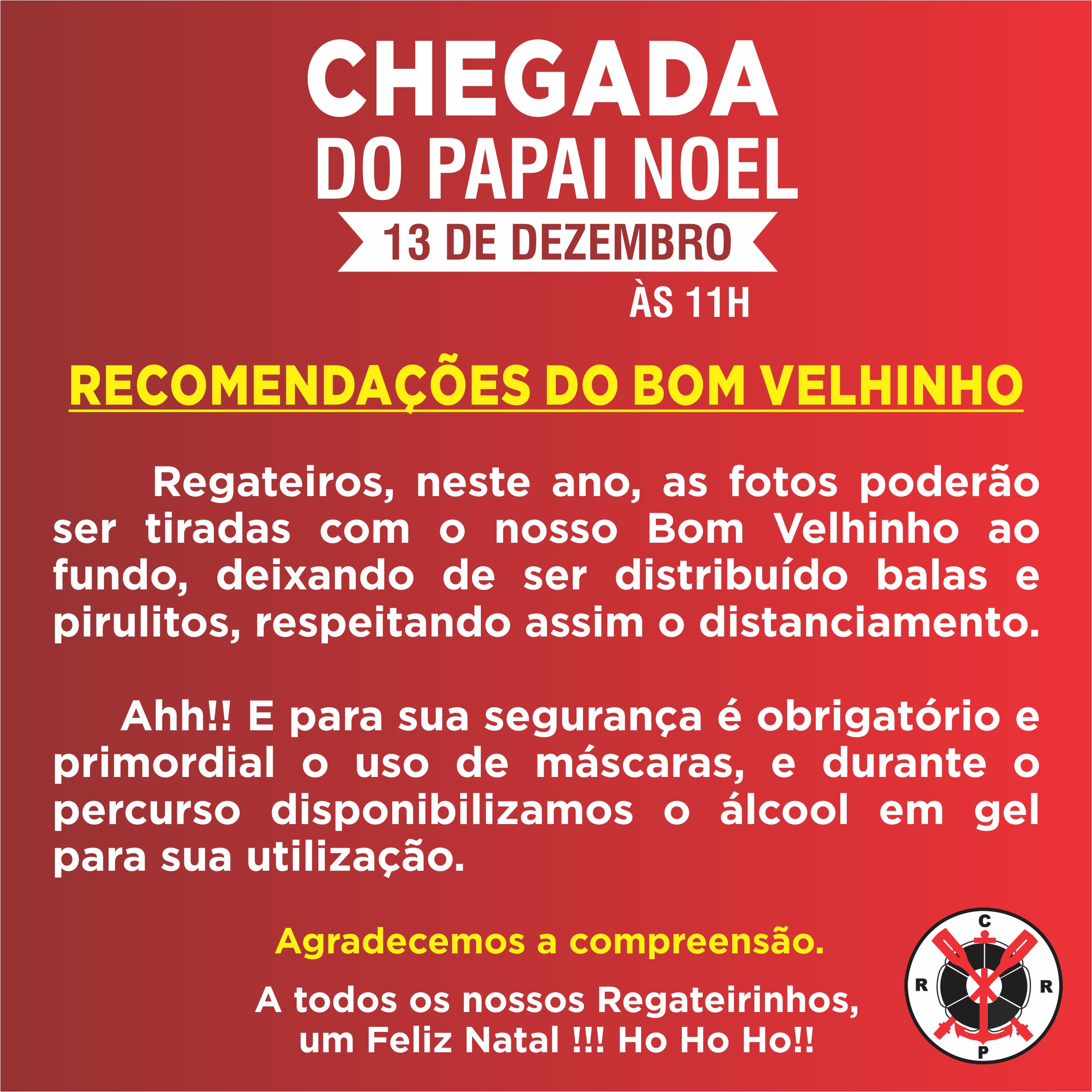 Recomendações do Bom Velhinho