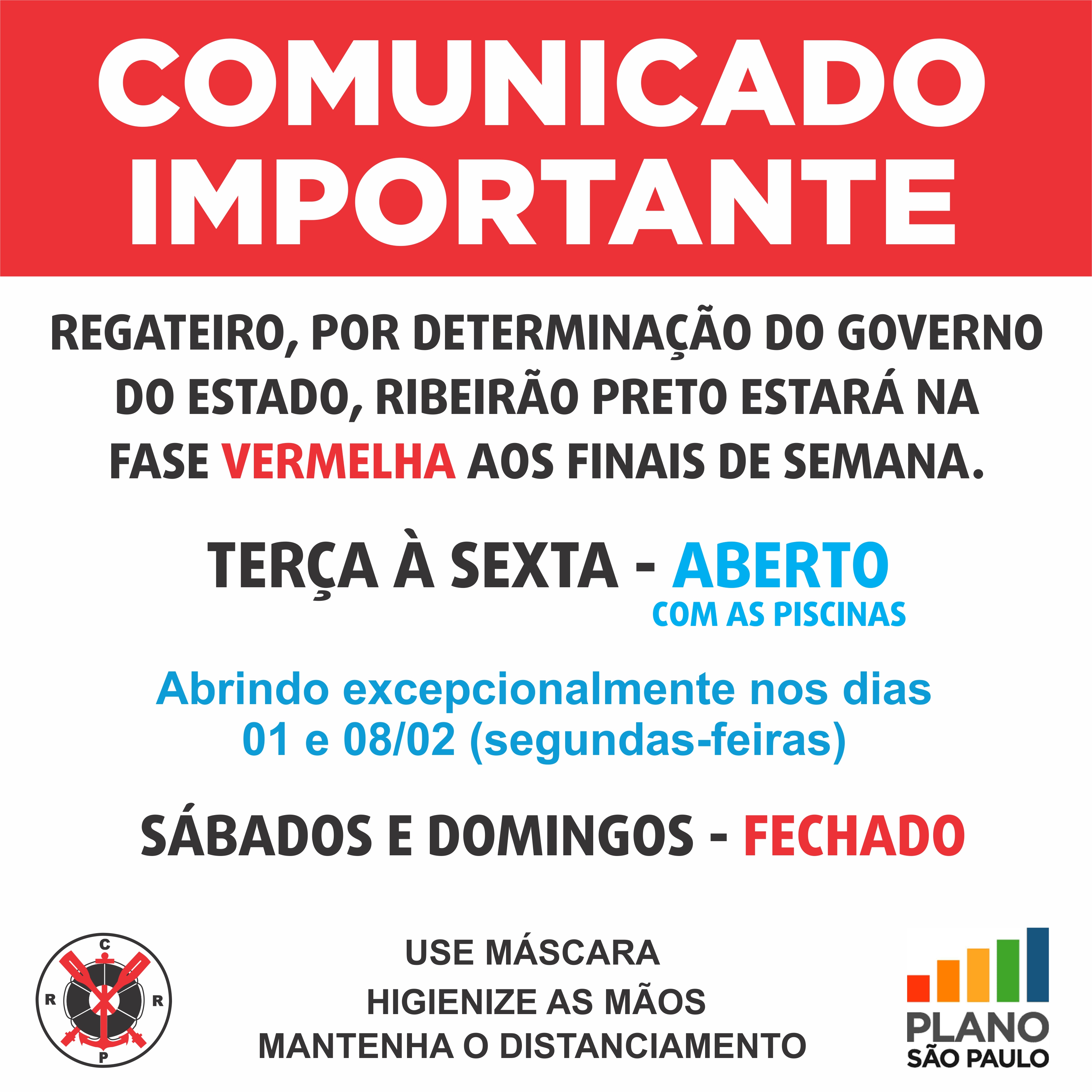 COMUNICADO IMPORTANTE – 27/01