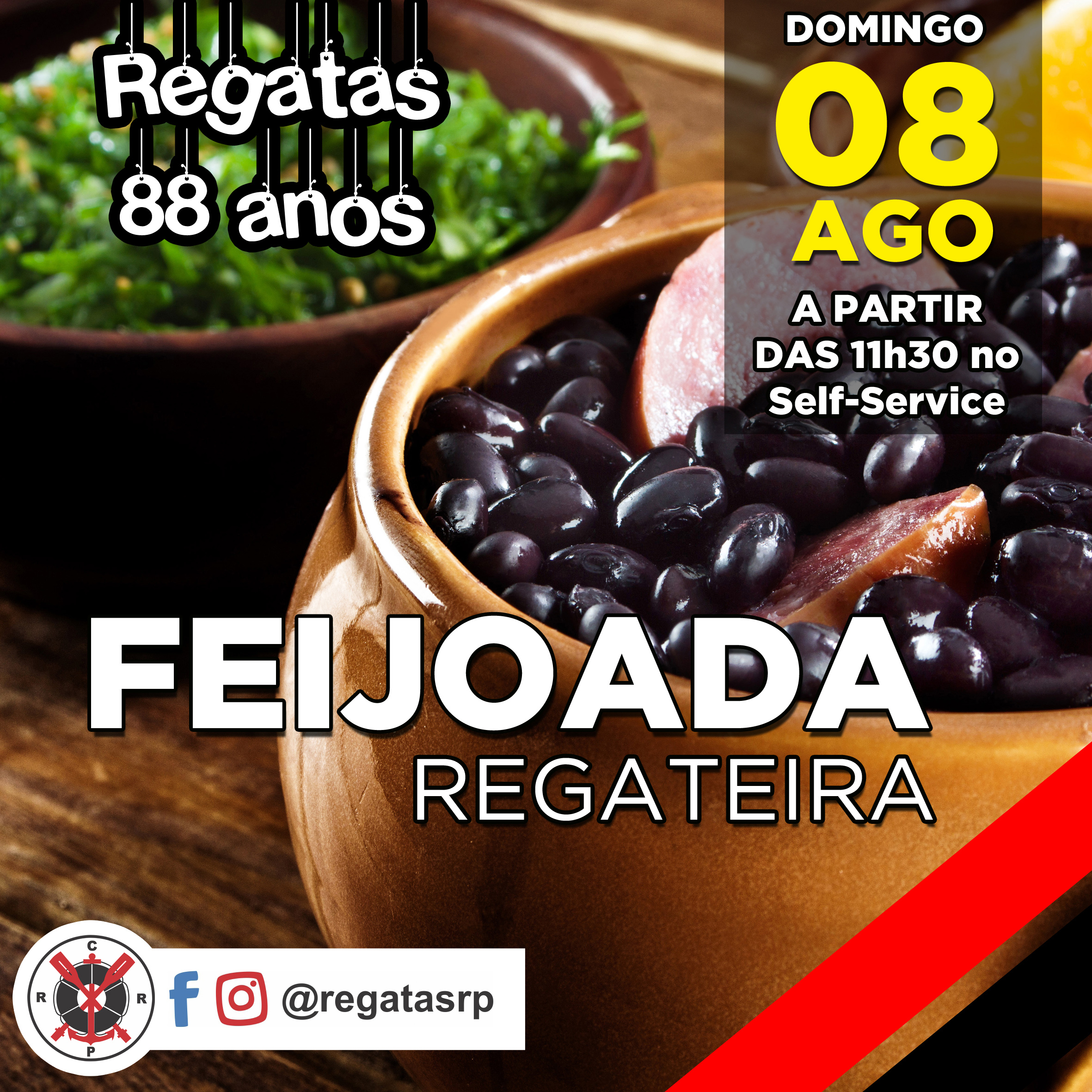 Feijoada Regateira – 08/08