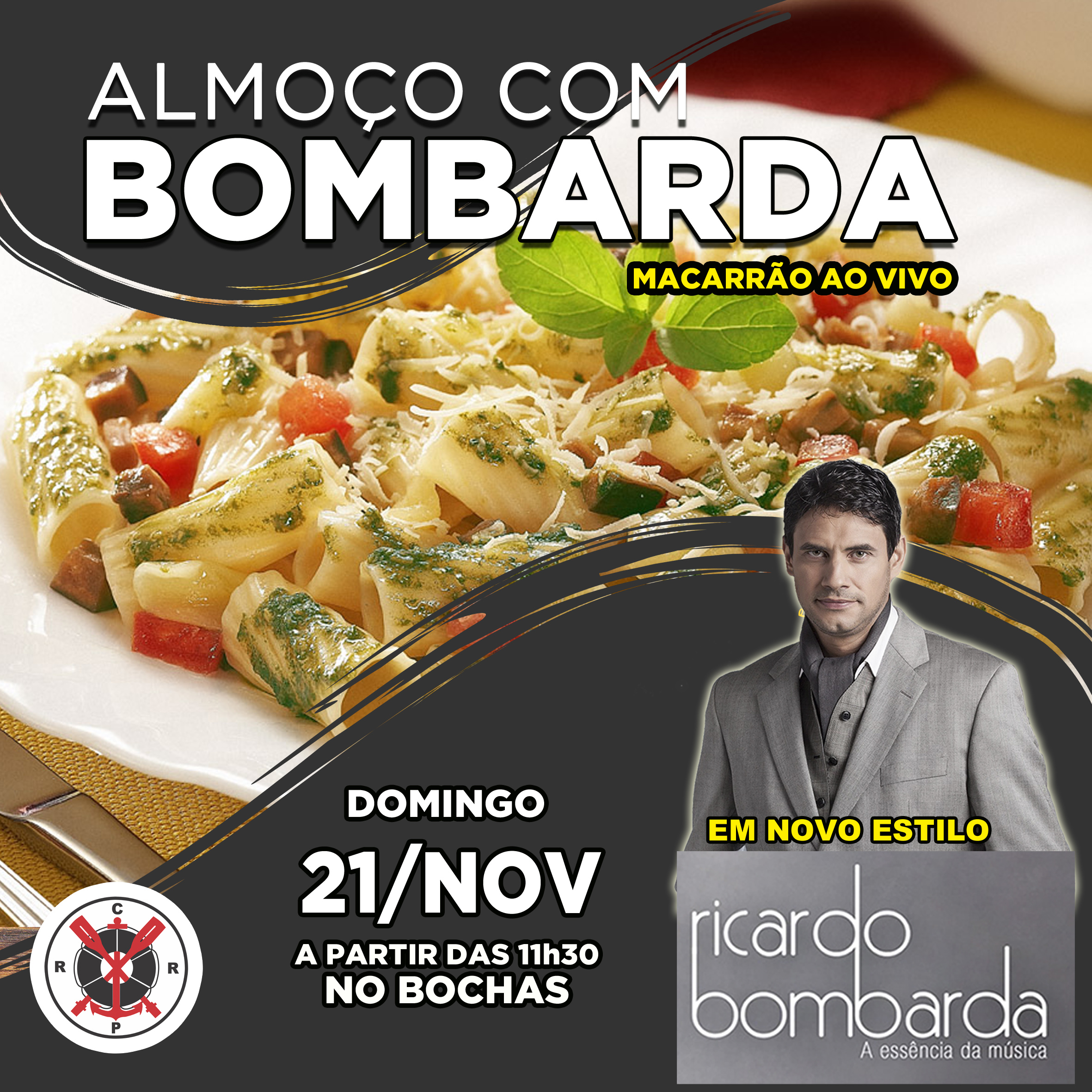 Almoço com Bombarda – 21/11