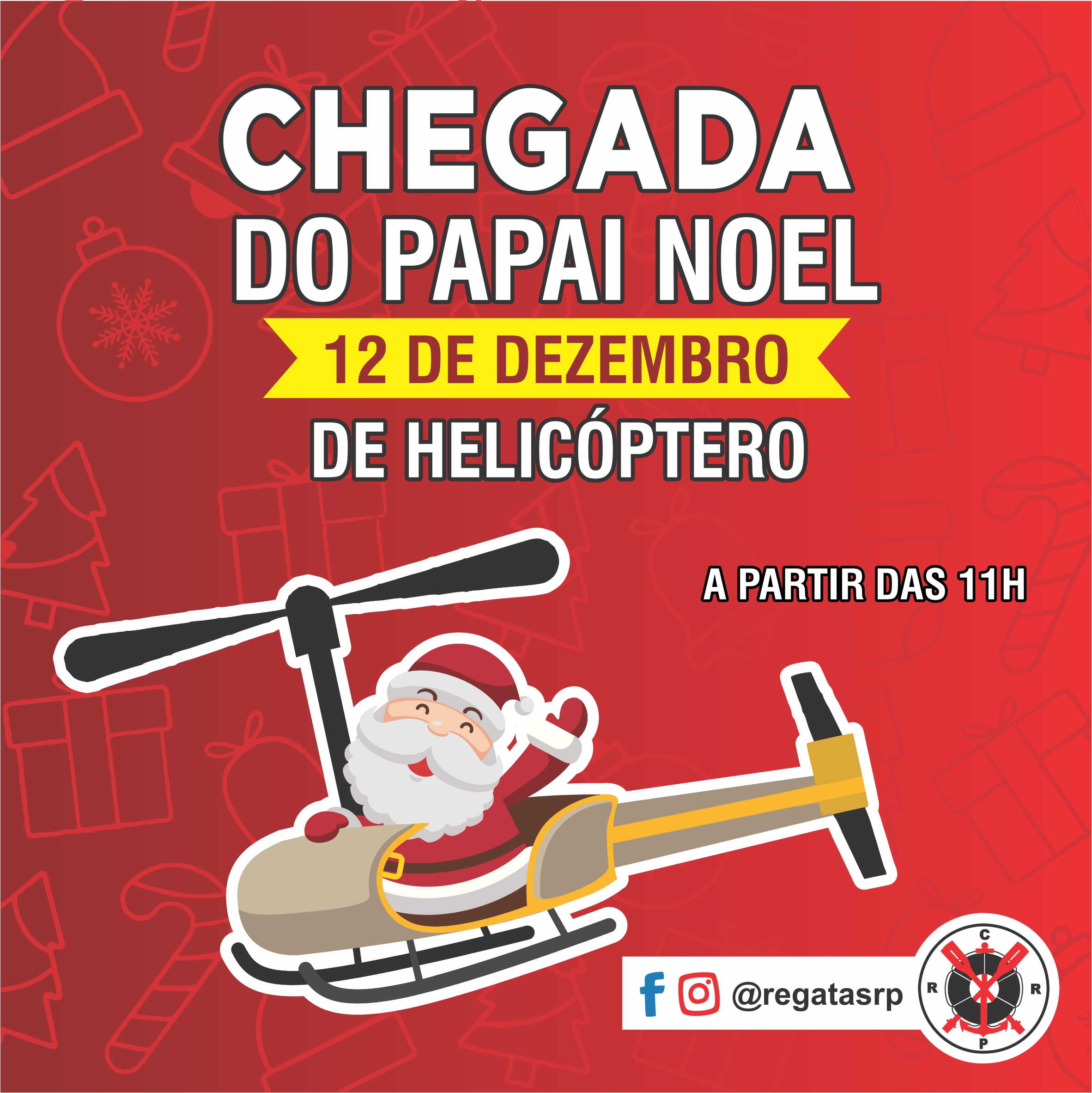 CHEGADA DO PAPAI NOEL – 12/12