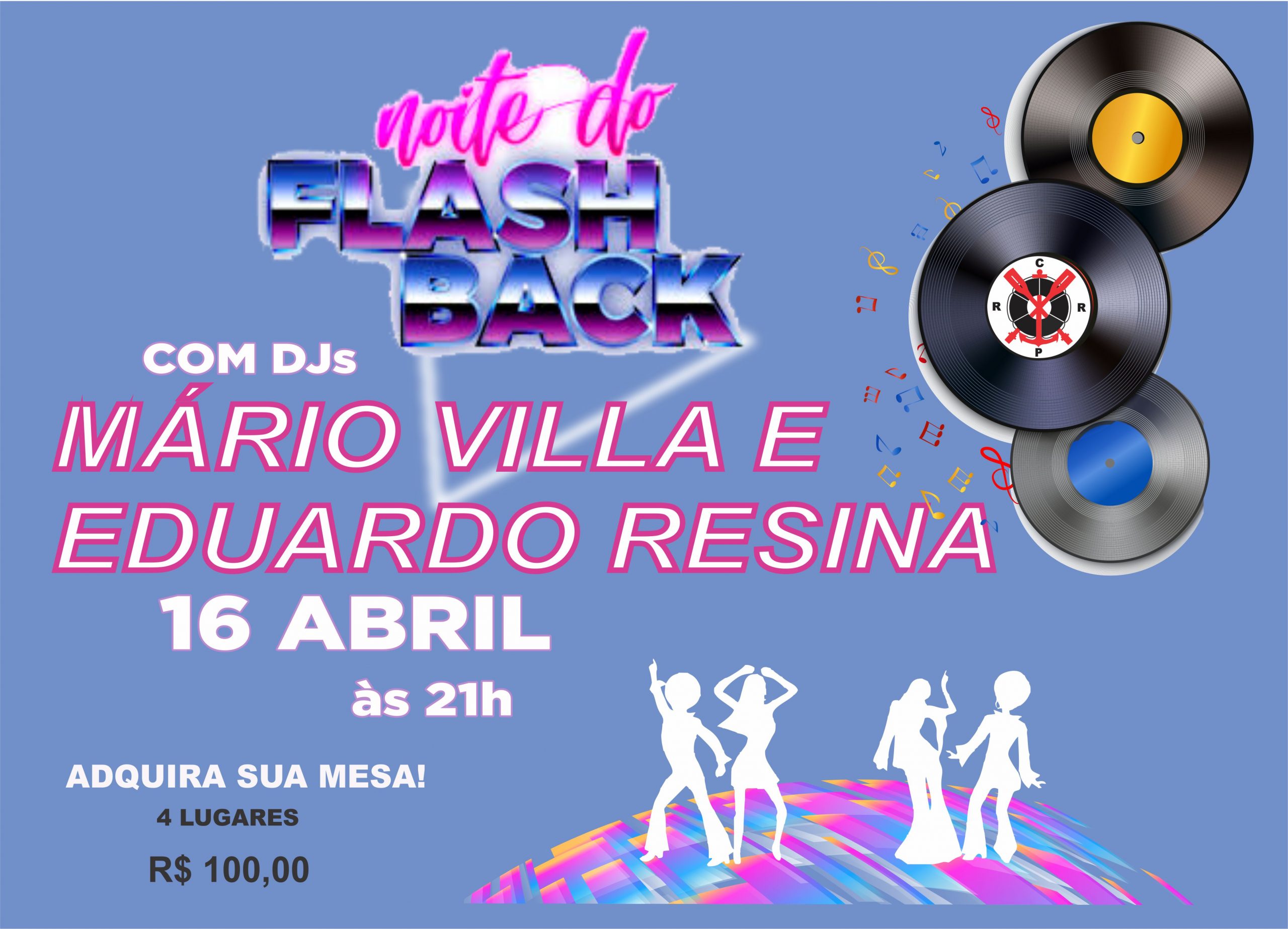NOITE DO FLASH BACK – 16/04