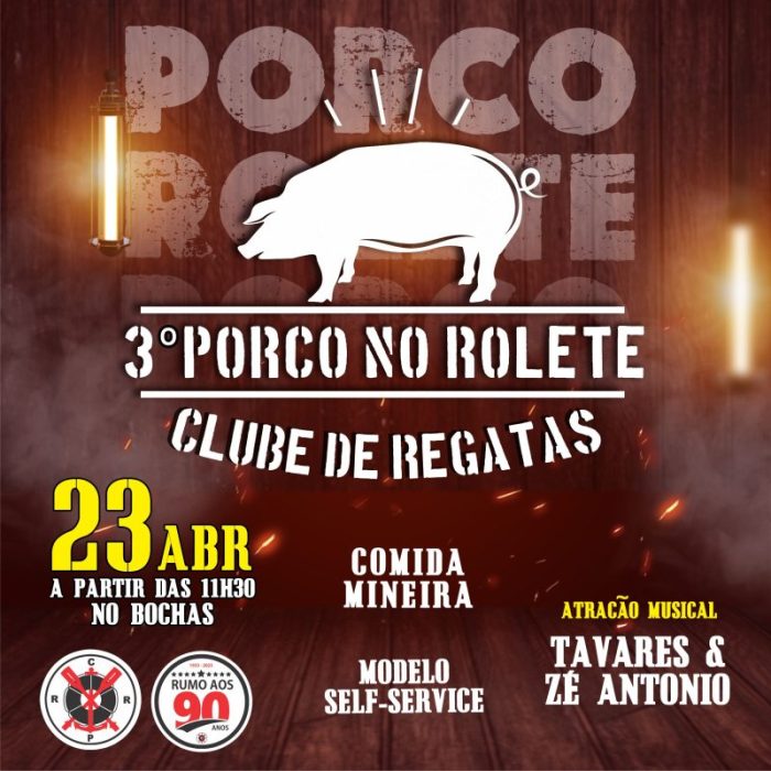 3º Porco no Rolete