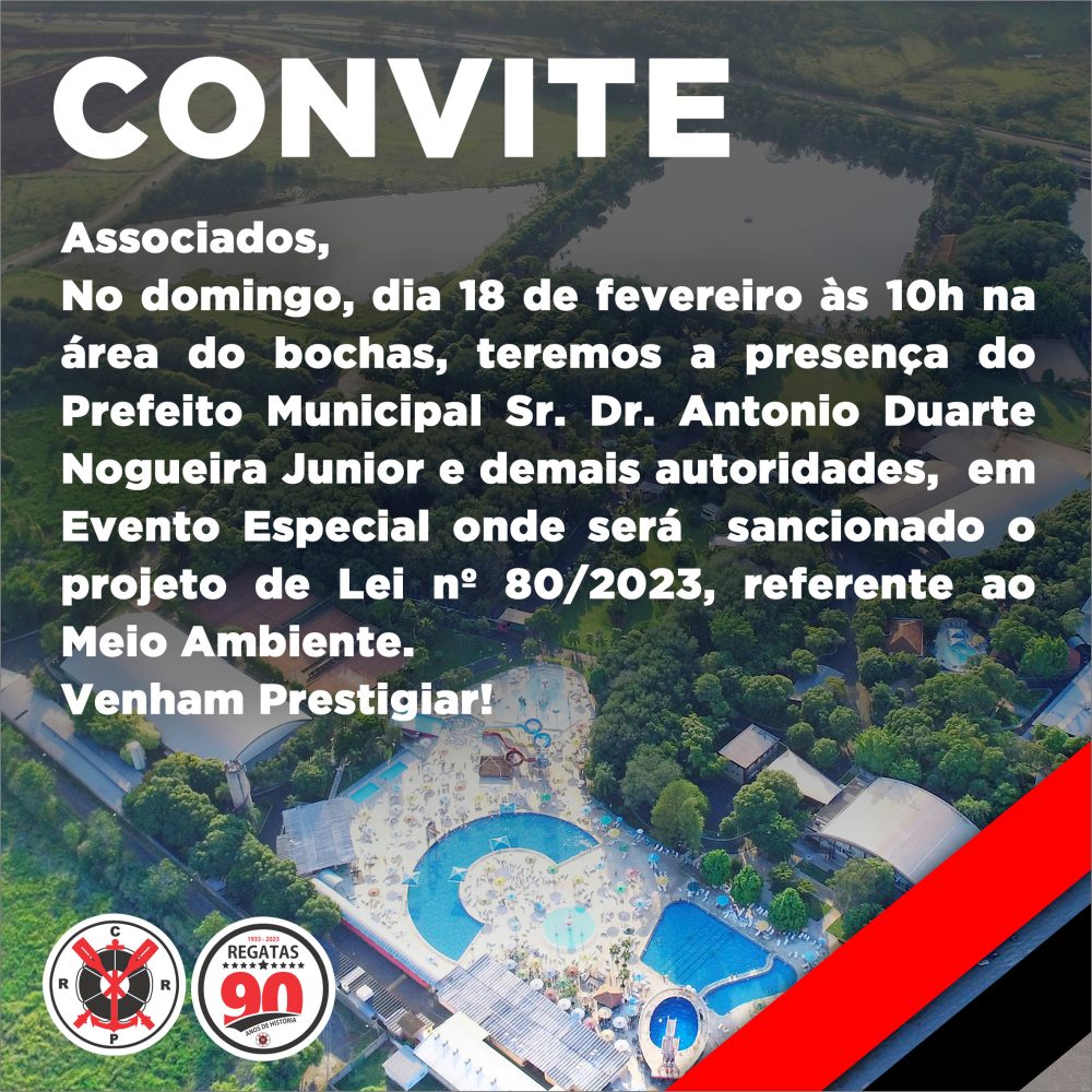 CONVITE AOS ASSOCIADOS