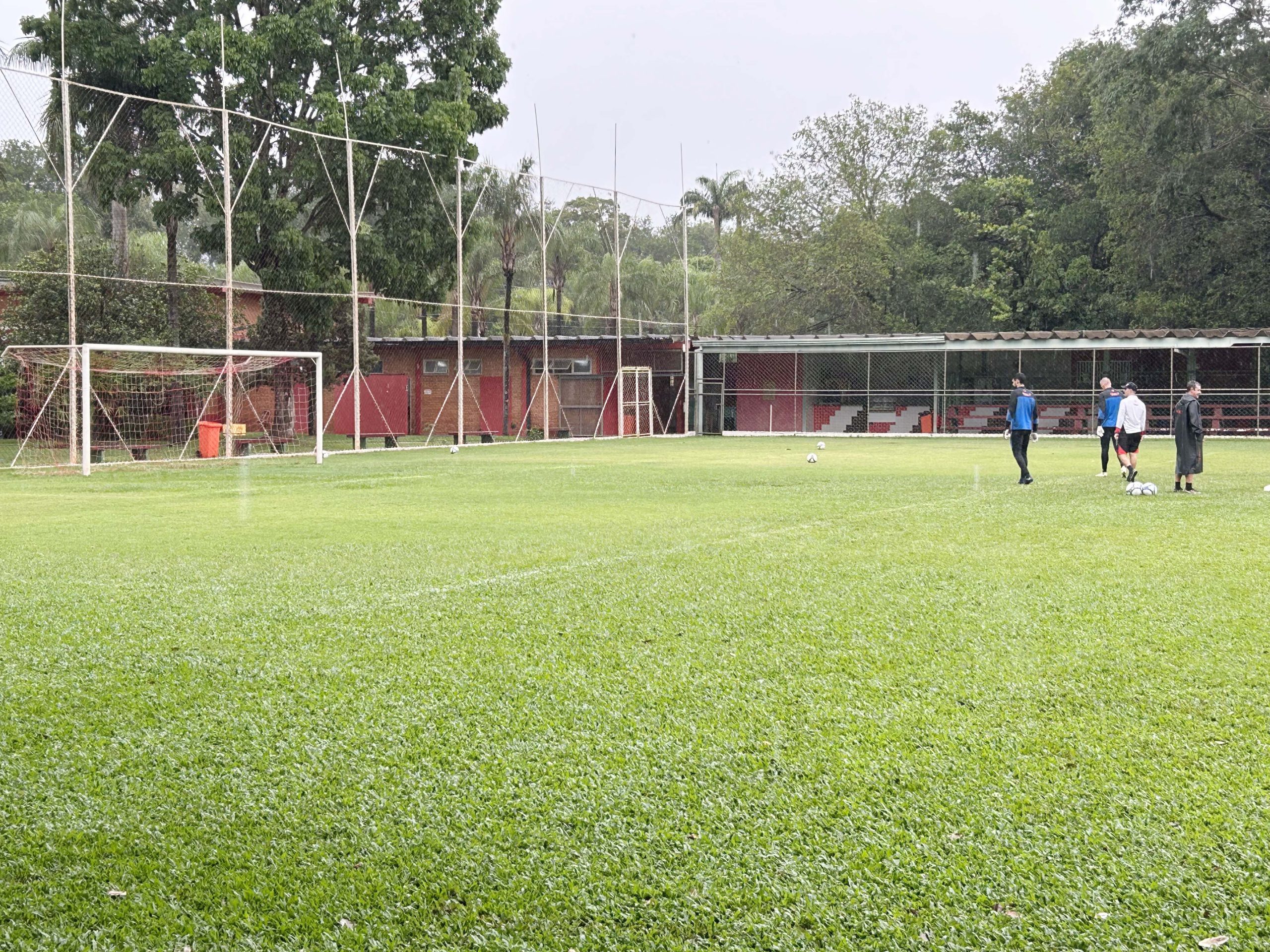 Treino do Botafogo Futebol SA no Clube de Regatas
