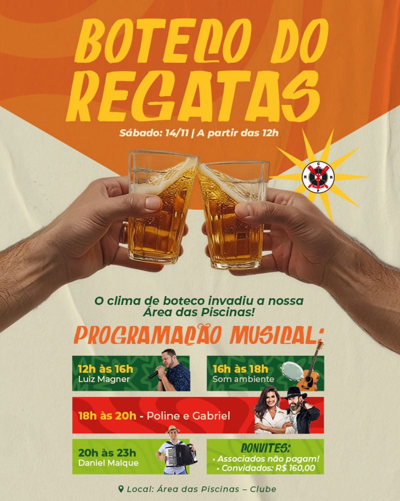 BOTECO DO REGATAS – 14/11